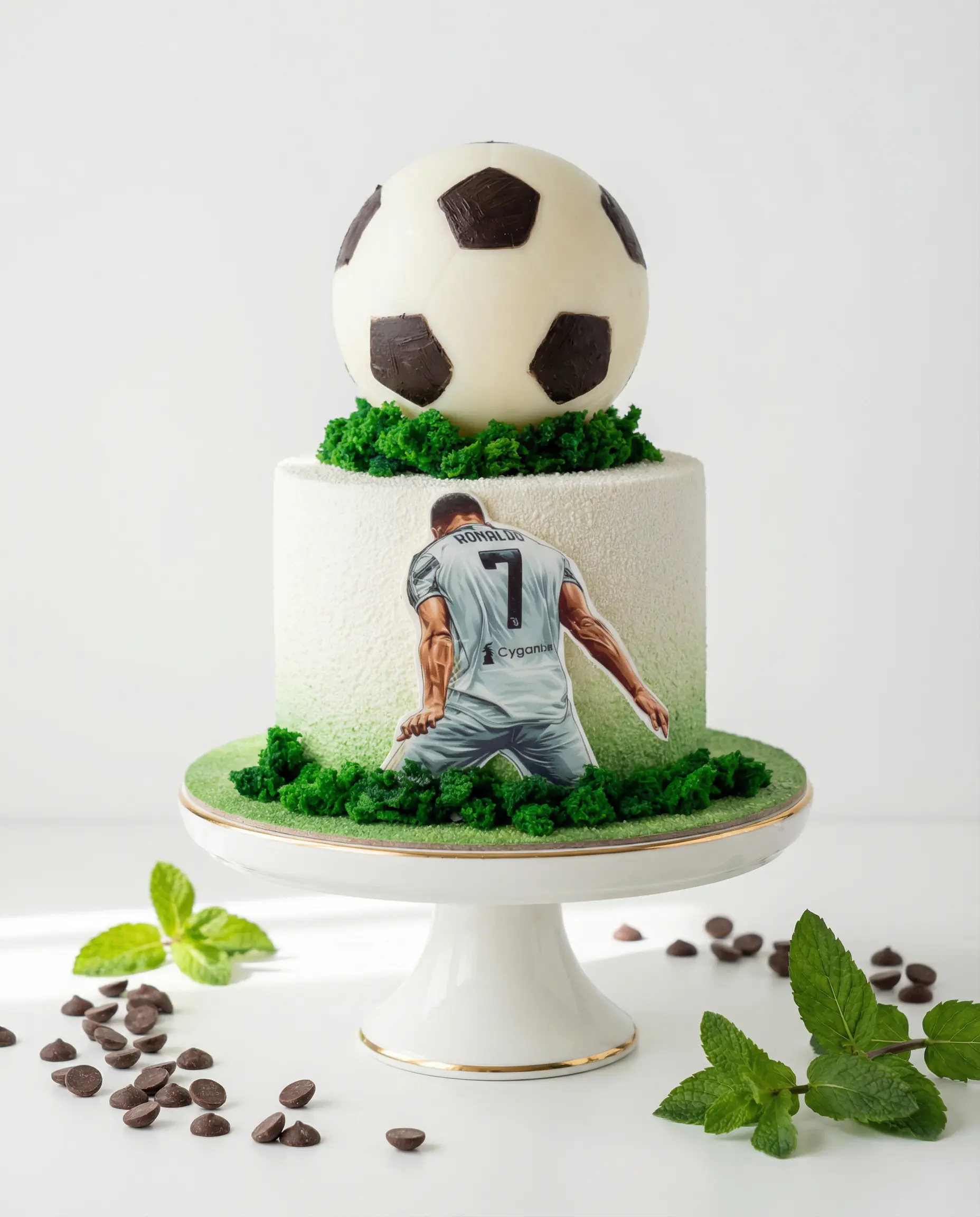 Gâteau d'anniversaire enfant avec ballon comestible