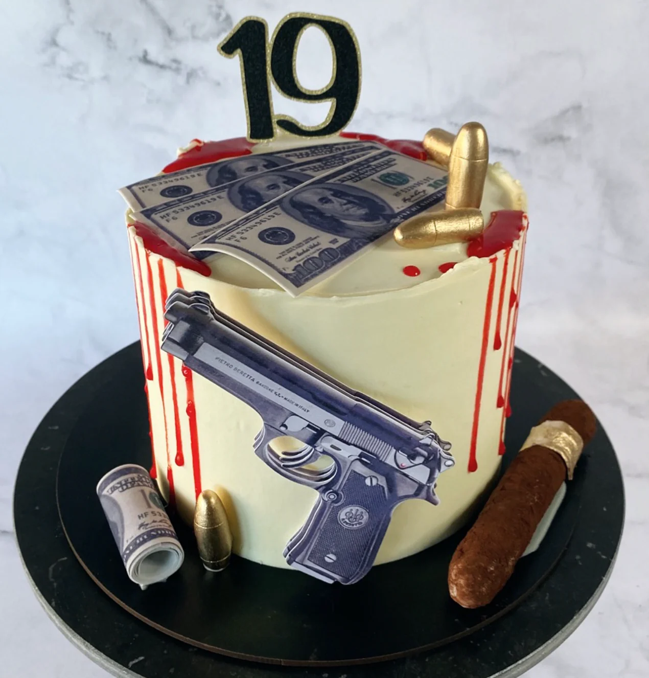 Création Instagram Jour J Gâteau