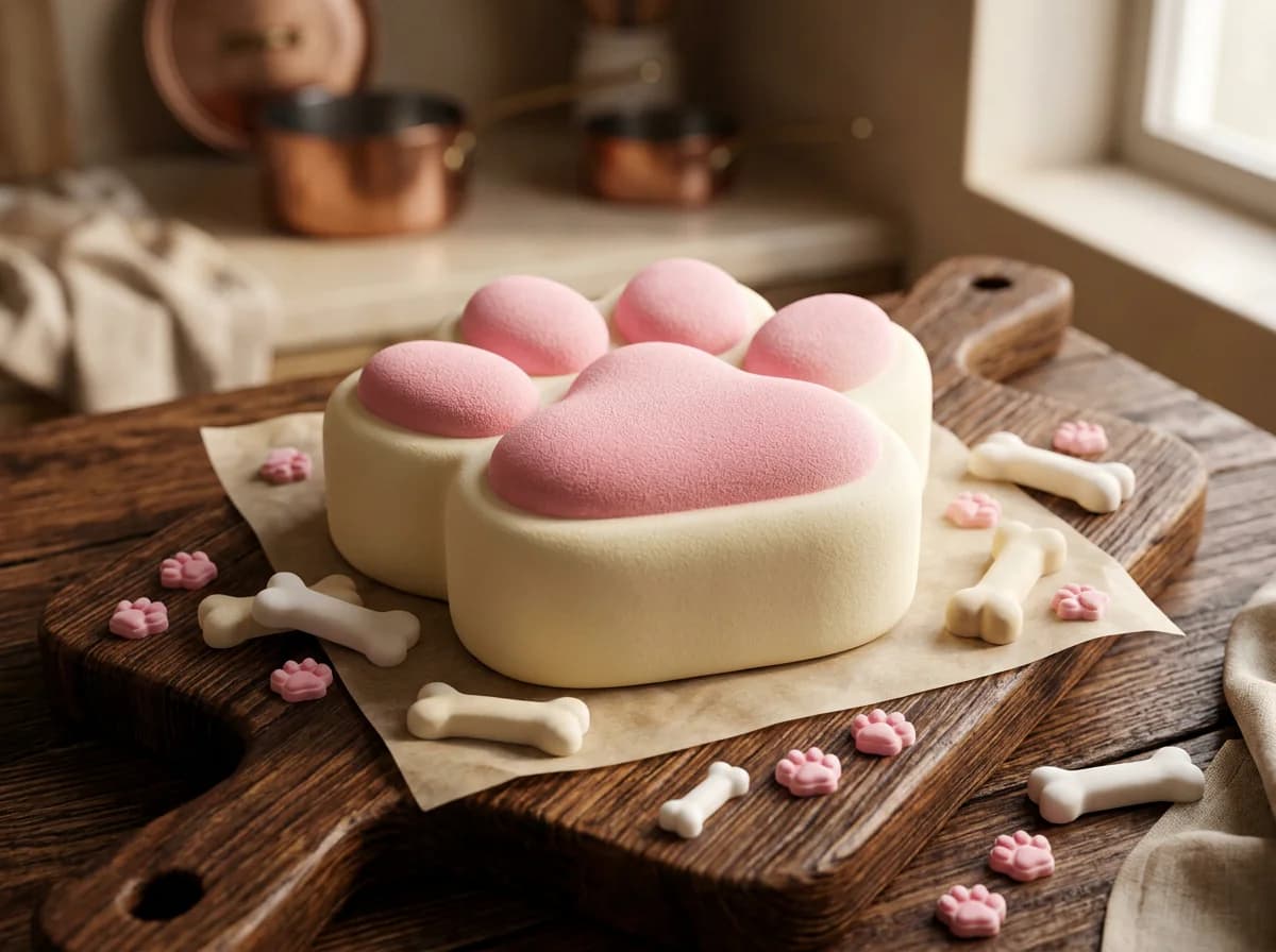 Puffy Paws Cake